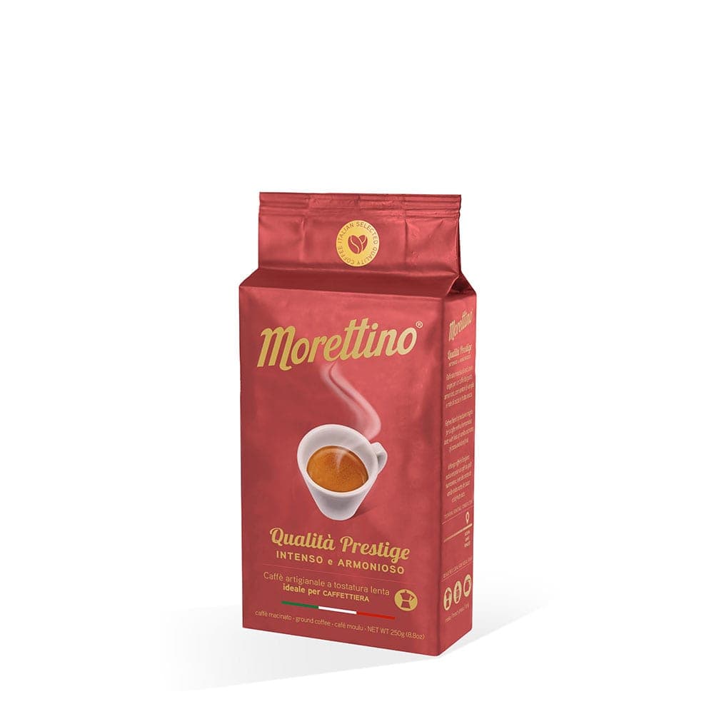 Morettino Qualità Prestige Ground Coffee - 8.8oz (250g)