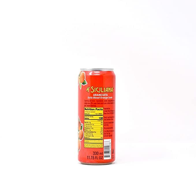 A'Siciliana Blood Orange Soda - 4 x 330mL (11.5oz) - Image 3