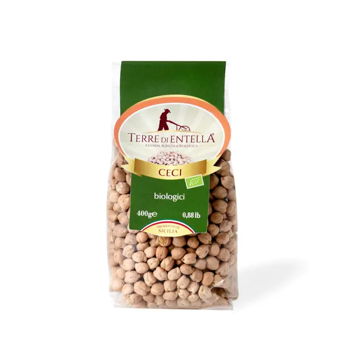 Terre di Entella Sicilian Organic Chickpeas - 0,88 Lb (400g)