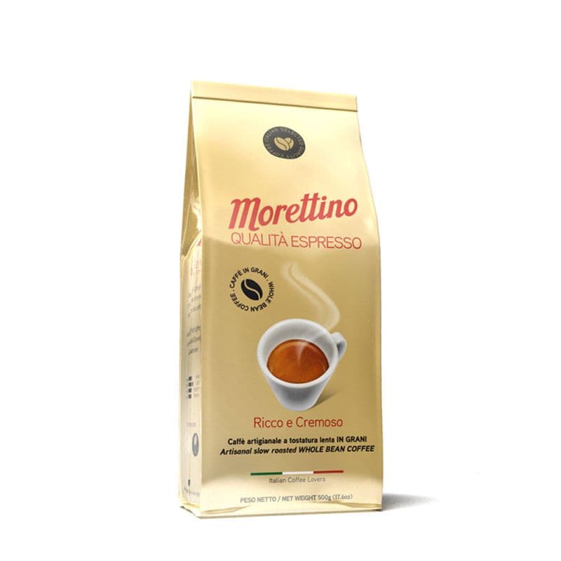 Morettino Qualità Espresso Whole Bean Coffee - 17.6 oz (500g)