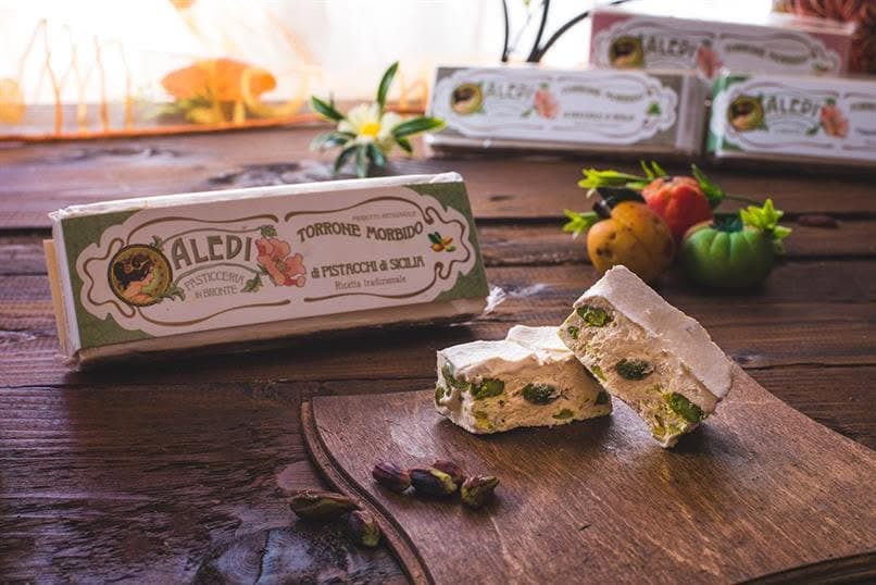 Aledi Sicilian Pistachio Torrone - 5.6oz (160g) - Image 2