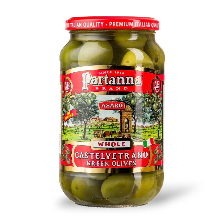 Partanna Whole Castelvetrano Green Olives