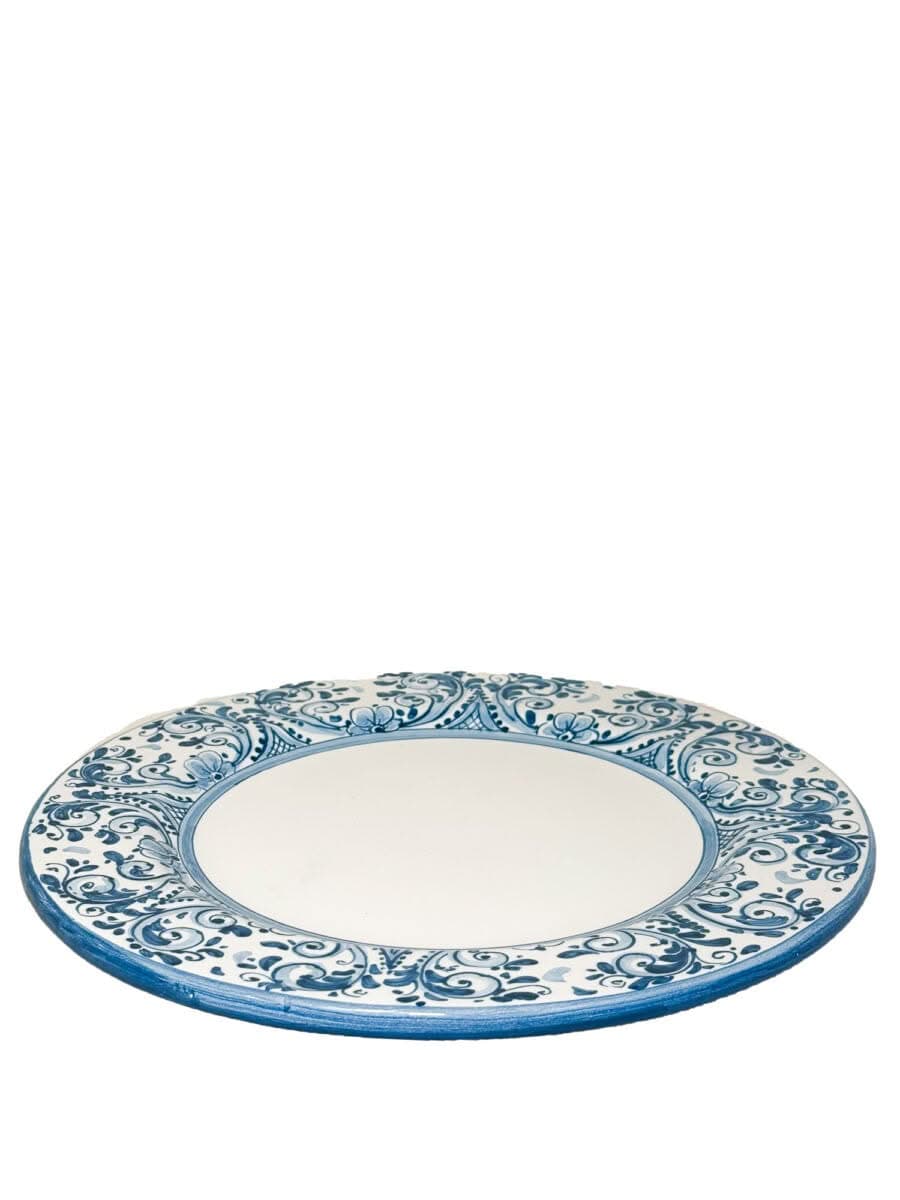 Best Sicily Ceramic Blue Maiolica Dinner Plate - Image 3