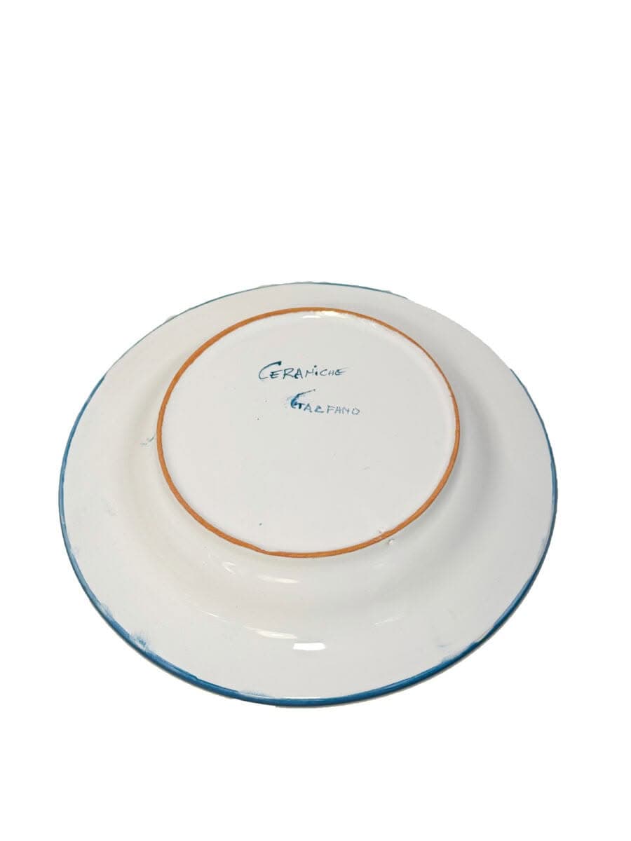 Best Sicily Ceramic Blue Maiolica Deep Plate - Image 2