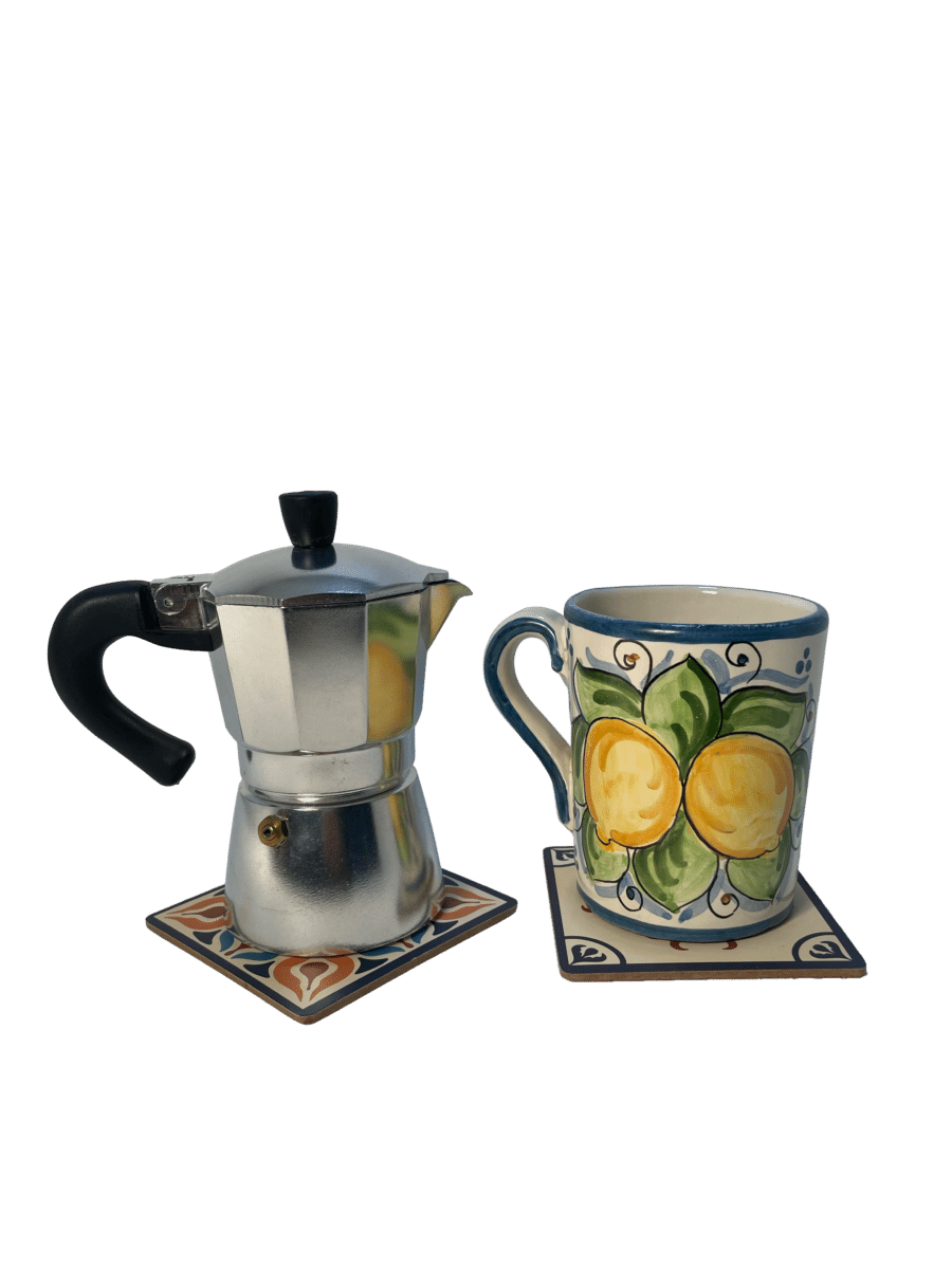 Best Sicily Square Lemon Coasters - Set of 4 - Image 3