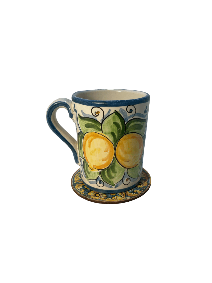 Best Sicily Round Lemon Coaster - Set of 4 - Image 3