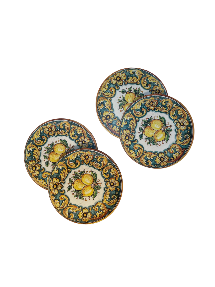 Best Sicily Round Lemon Coaster - Set of 4 - Image 2