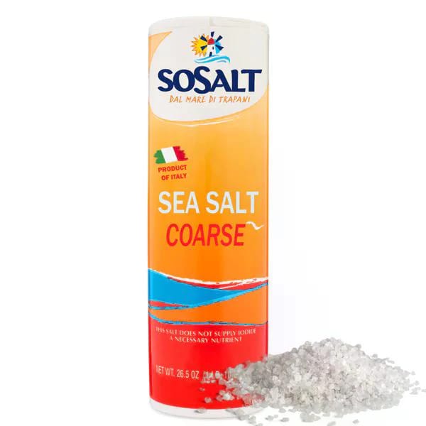 SoSalt Coarse Sea Salt - 26.5 oz (750 g)